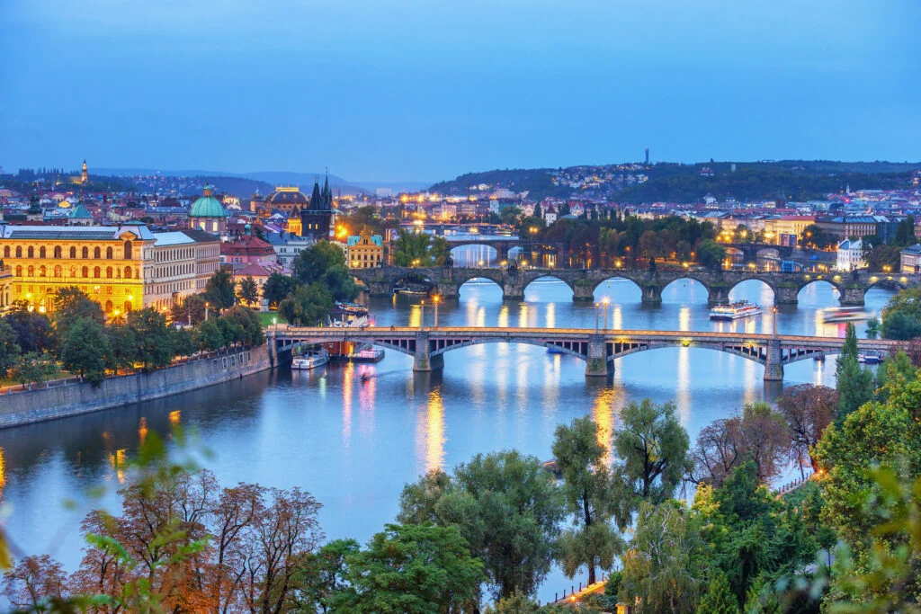 View of Prague